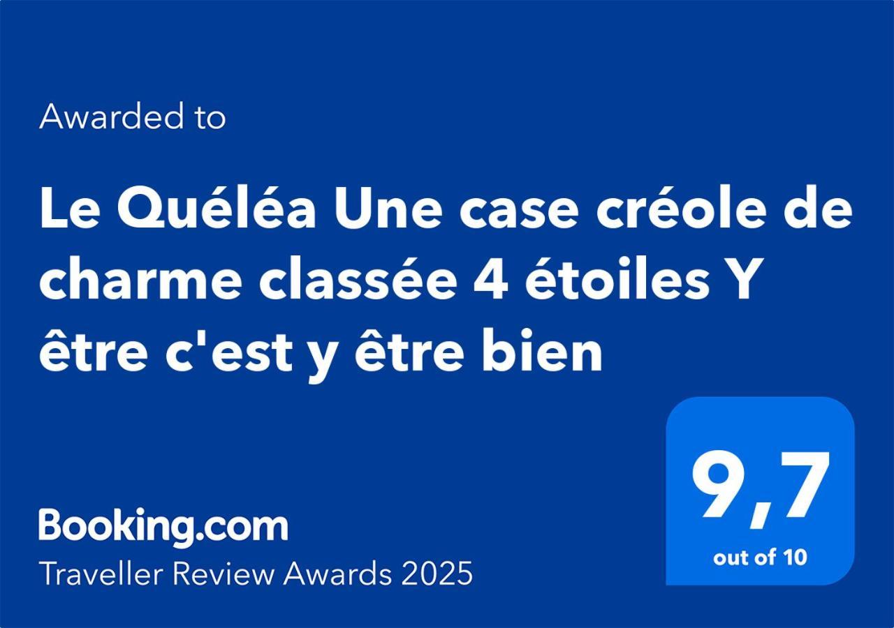 Le Quelea Une Case Creole De Charme Classee 4 Etoiles Y Etre C'Est Y Etre Bien Noël エクステリア 写真